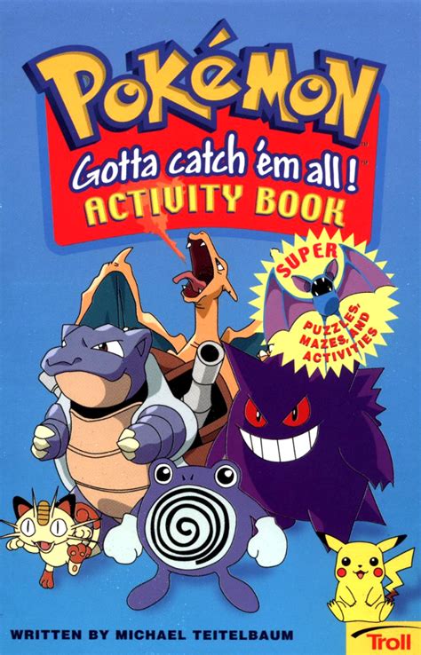 Pokémon Activity Book 1999 Bulbapedia The Community Driven Pokémon