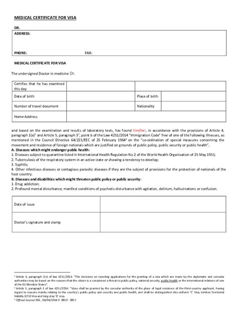 Fillable Online Medical Certificate Form Updateddoc Fax Email Print