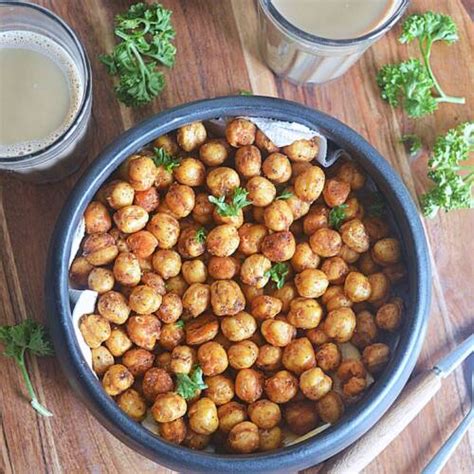 Roasted Chickpeas Air Fryer - Cook with Sharmila