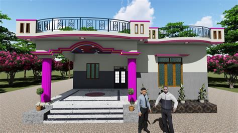 Village House Design Simple Village House Design In India Porch