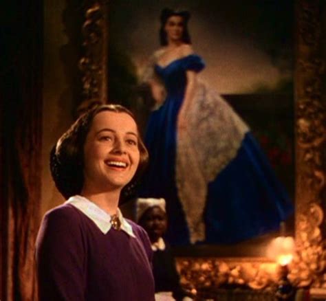 Olivia De Havilland As Melanie Hamilton In The 1939 Movie Classic Gone