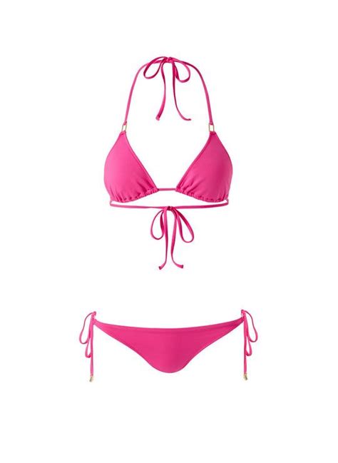 Amir Slama Miss Matching Halterneck Bikini Pink Artofit