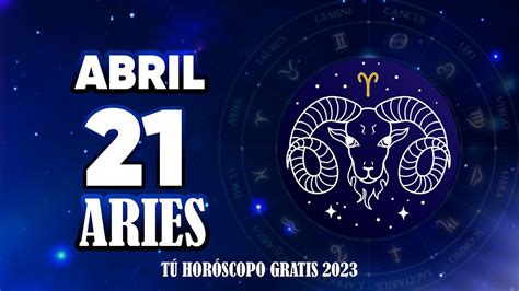 Aries ♈ 📢 ¡𝐄𝐒𝐓𝐀 𝐍𝐎𝐓𝐈𝐂𝐈𝐀 𝐓𝐄 𝐇𝐀𝐑Á 𝐕𝐎𝐋𝐀𝐑 🤗 Horoscopo De Hoy 21 De Abril 2023🔮 Horóscopo Diario