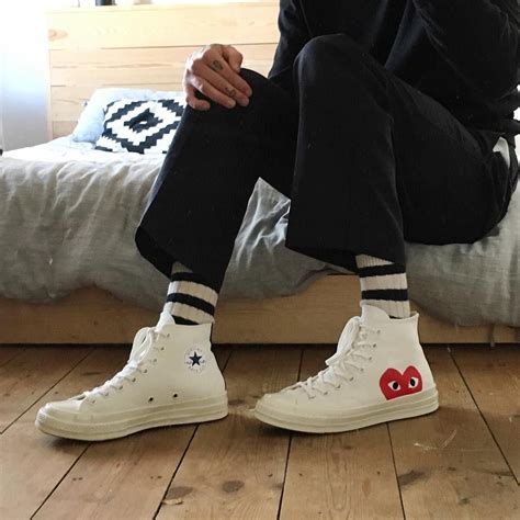 Venta Outfit Comme Des Garcon Converse En Stock