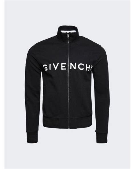 Givenchy Slim Fit Tracksuit Jacket In Black For Men Lyst