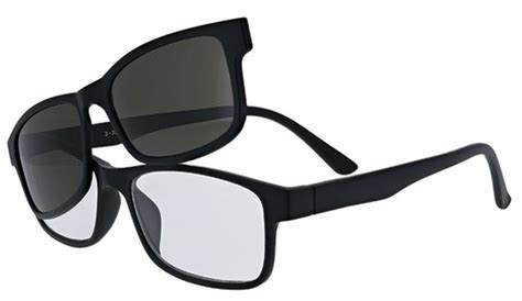 Sunglass Reader With Magnetic Detachable Polarized Lens