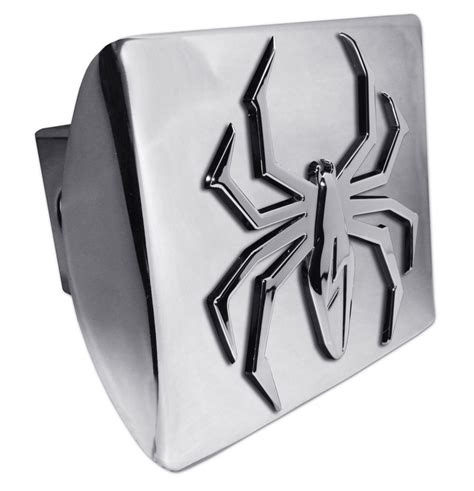 Lightning Spider Chrome Hitch Cover Elektroplate