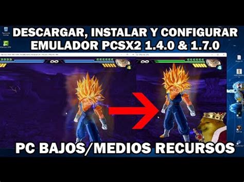 C Mo Descargar Y Configurar Emulador Pcsx Para Dbz Bt Mundowin