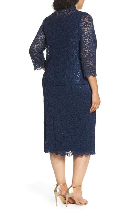 Alex Evenings Lace Cocktail Dress With Jacket Nordstrom