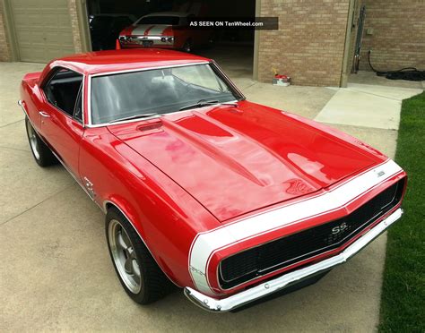 1967 Camaro Rs Ss 396 Auto Buckets Console Beauty Red With