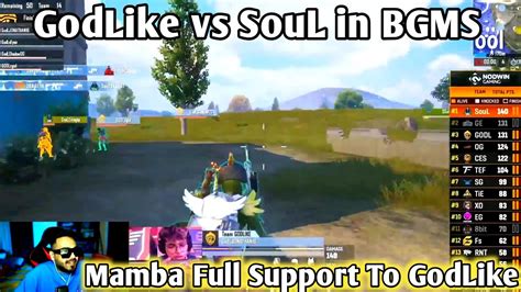 Mamba React On GodLike Vs SouL Fight In BGMS Mamba Full Support To