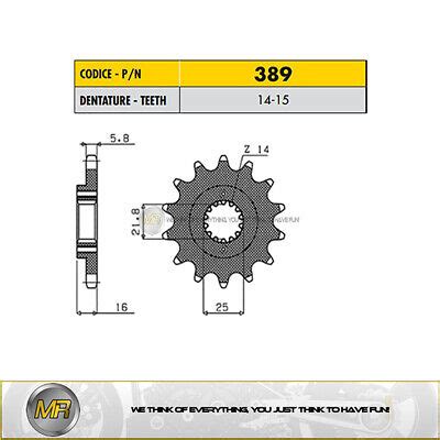 Per Ducati Corsa Pignone In Acciaio Sunstar Passo Con