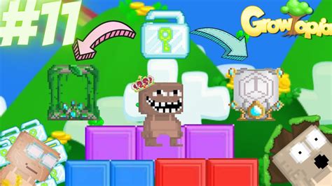 DL To GAUT Episode 11 Growtopia Menghancurkan Block Bewarna Ungu