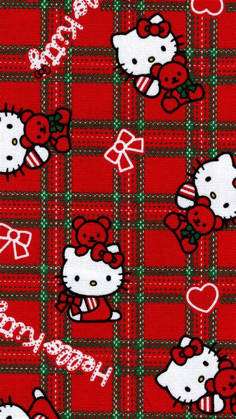 Hello Kitty Christmas Wallpaper Enwallpaper