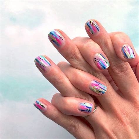 Unusual Watercolor Nail Art Ideas That Looks Cool Addicfashion