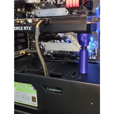 Suporte Vertical Gpu Placa De Video Ajust Vel Mm Escorrega O Pre O