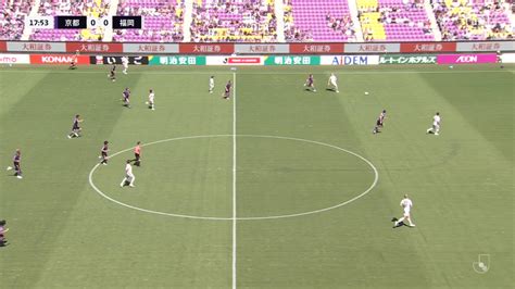 Jリーグ J1 第13節 京都サンガfc Vs アビスパ福岡 試合経過 スポーツナビ