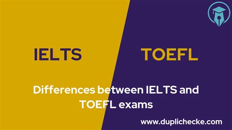 Differences Between Ielts And Toefl Exams