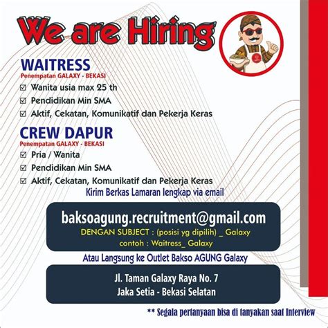 Waitress Wanita Dan Crew Dapur AtmaGo