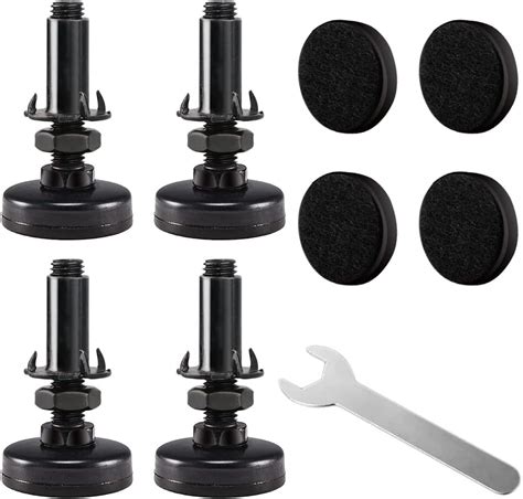 Tahikem 4 Sets Leveling Feet M10 Furniture Levelers Adjustable Table