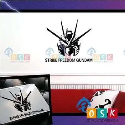 Pegatina Anime Cartoon Car Sticker Seed Freedom Alie Strike Gundam