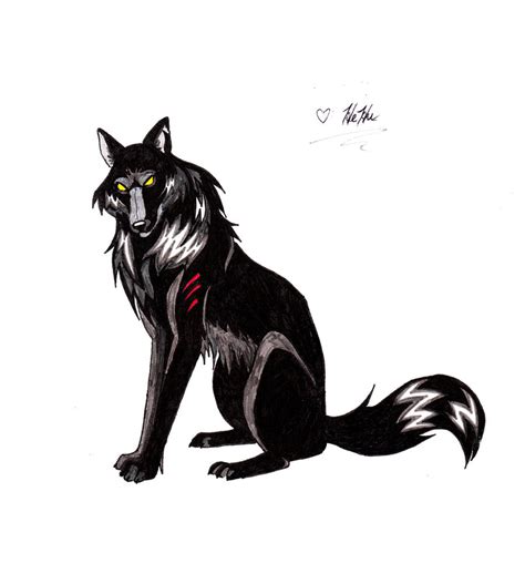 Black Wolf by HeSerpenty on DeviantArt