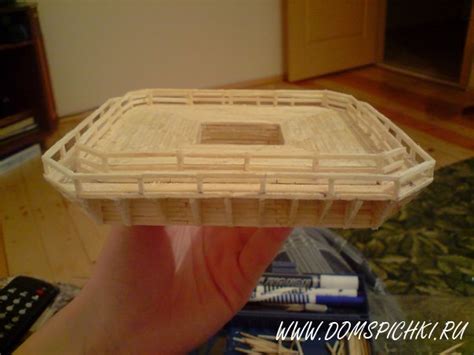 Эйфелевая башня » Дом Спички - поделки из спичек и не только.