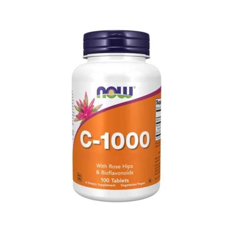 Now Foods Vitamin C 1000 100 Kaps New Level Sport