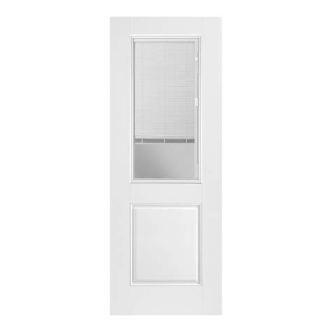 Bls Rllew Belleville Smooth Door Panel Half Lite With