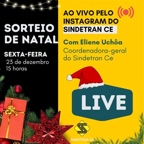 Sorteio De Natal Sindetran Ce