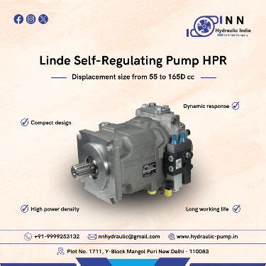 Linde Self Regulating Pump Hydraulic Pump Hydraulic Pumps