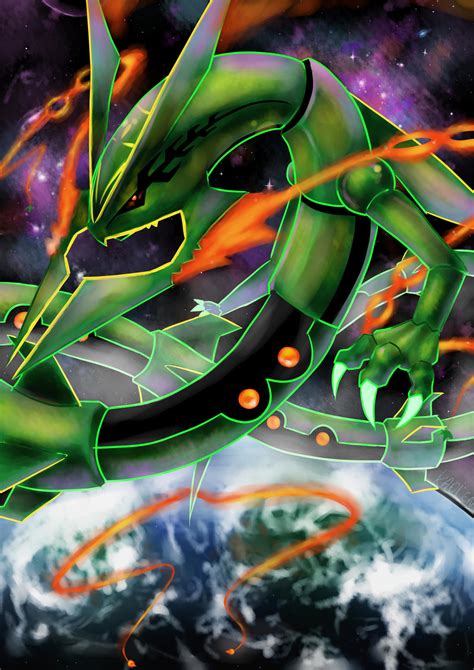 Mega Rayquaza by Kaolen on DeviantArt