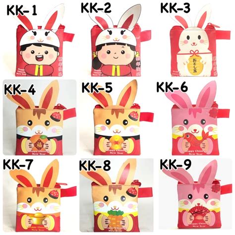 Jual Dompet Angpao Imlek Rabbit Special Edition Mini Shio Kelinci Bunny