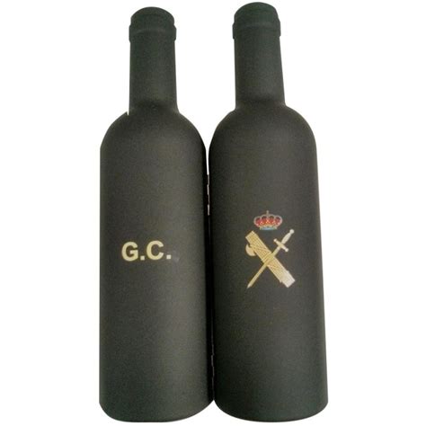 Set Botella Vino Guardia Civil