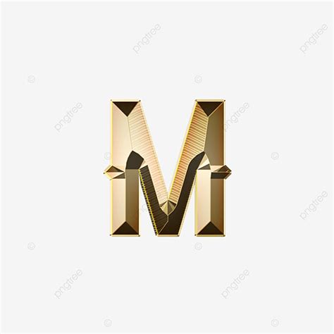 M Lettering Clipart Hd PNG, Letter M 3d Gold Text Effect, Number, Text ...