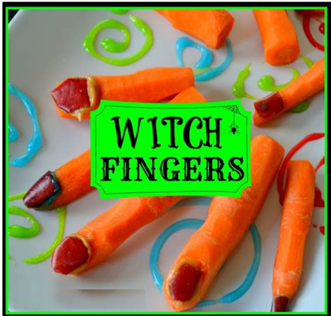 Healthy Halloween Snack: Witch Fingers | Food4ever