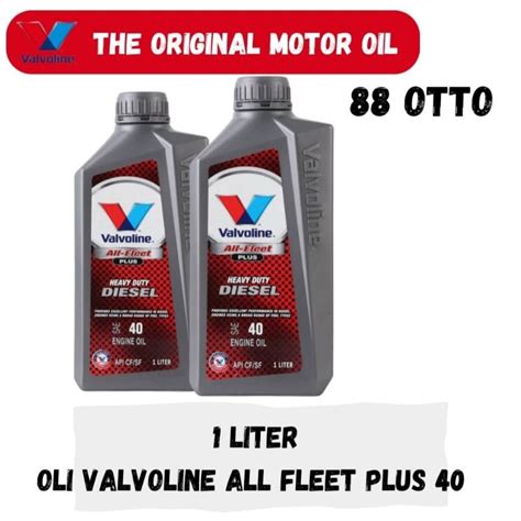 Jual Oli Valvoline All Fleet Plus Sae L Shopee Indonesia