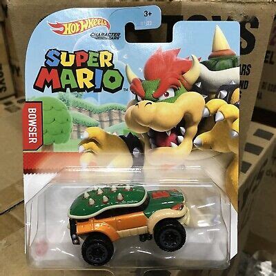HOT WHEELS NINTENDO Super Mario Bros Bowser Character Car Version New 8 07 PicClick UK