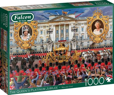 Falcon De Luxe Legpuzzel The Queen S Platinum Jubilee 1000