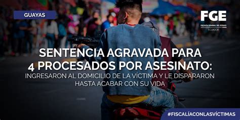 Fiscalía Ecuador On Twitter AtenciÓn Guayas 34 Años De Cárcel