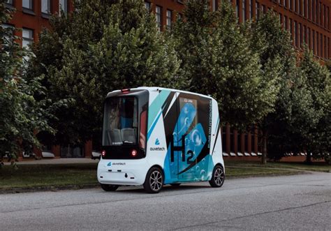 The First Autonomous Hydrogen Vehicle In The World Showcased In Tartu