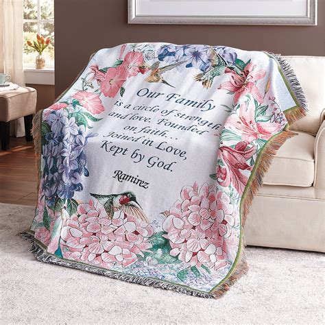 Personalized Tapestry Throw Blanket Ginnys