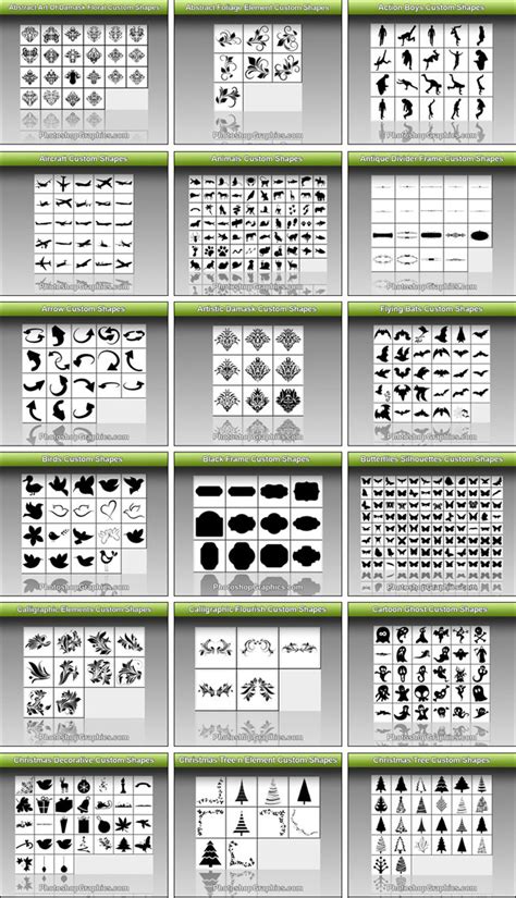 [View 45+] 24+ Photoshop Shapes Pack Pictures jpg