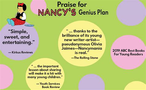 Nancys Genius Plan Jaimes Olivia Amazonca Books