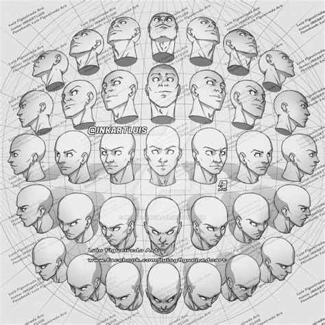 HEADS - DIFFERENT ANGLES PERSPECTIVE by marvelmania on DeviantArt | Perspective art, Perspective ...