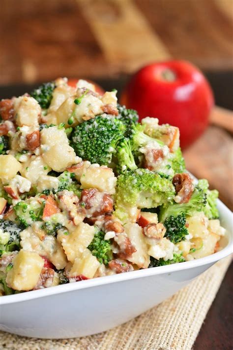 Pear Apple Broccoli Salad Will Cook For Smiles