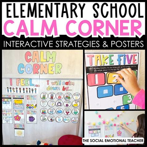 Calm Corner Kit For The Classroom Improve Classroom Management