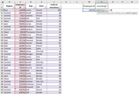 Match Function In Excel Excel Functions Explained Ajelix