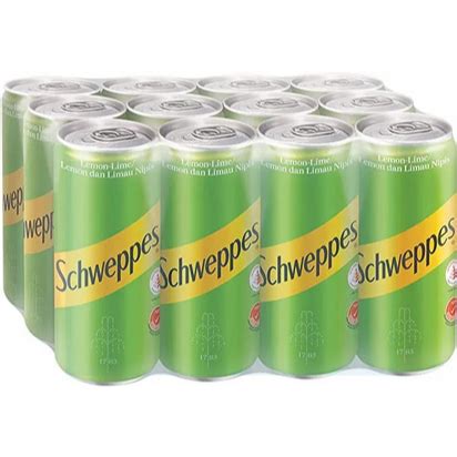 Schweppes Manao Lemon Lime Soda 24 Cans X 320ml Shopee Singapore