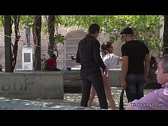 Busty Euro Babe Rides Cock In Public Xxx Mobile Porno Videos Movies IPornTV Net